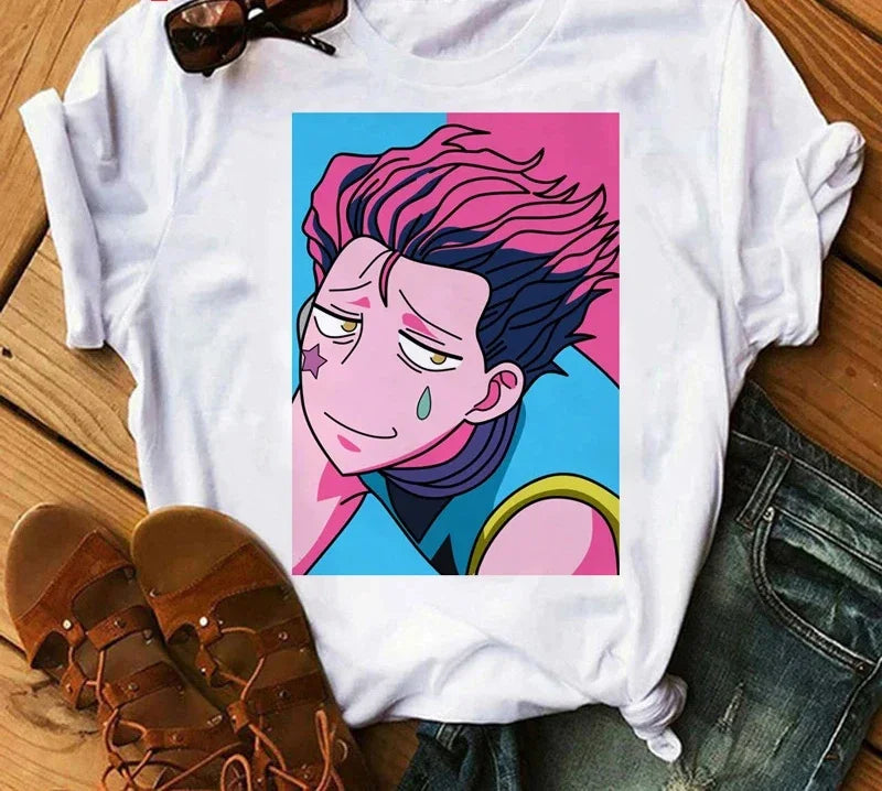 Japanese Anime Hunter X Hunter Graphic Print T Shirt