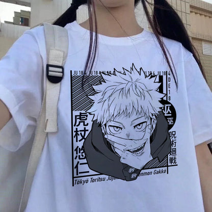 Anime T-shirt Jujutsu Sea Battle