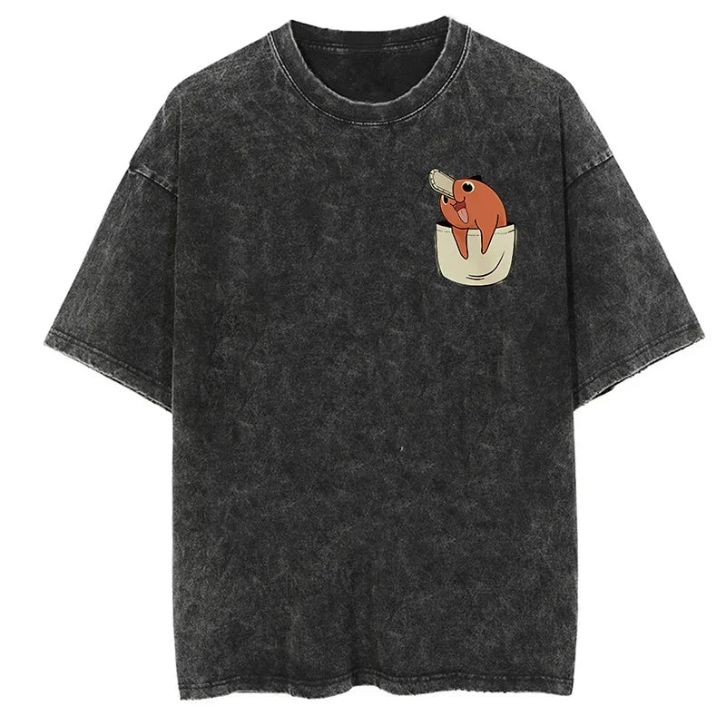 Vintage Washed Chainsaw Man Makima