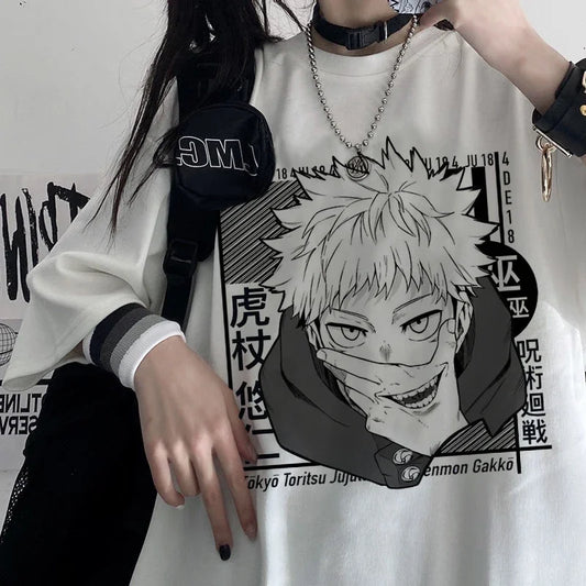 Anime T-shirt Jujutsu Sea Battle
